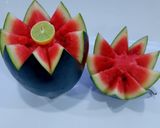 A picture of step 1 of Watermelon Sharbat.