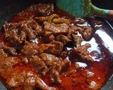 Foto langkah ke 5 dari resep Rendang Daging Sapi Bumbu Jawa (13).