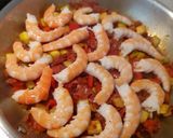 Une image de l'étape 9 de Paella revisitée et allégée.