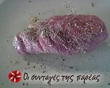 Φωτογραφία βήματος 4 της συνταγής Μοσχάρι φιλέτο με πάστα ελιάς ή με μουστάρδα