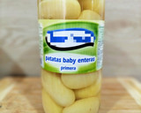 Foto del paso 1 de la receta: Patatas bravas con mayonesa picante y allioli de ajo negro