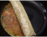 A picture of step 4 of Korean Egg Roll (Gyeran Mari).
