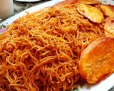 عکس مرحله 8 از دستور کته ماکارانی با ته دیگ سیب زمینی😯