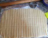 🧡Omlós - egyszerű - gyors - vajas -sajtos rúd 2🧡 recept fázis 3 fotója