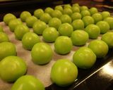 Foto langkah ke 5 dari resep Putri Salju Pandan.