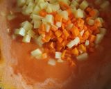 Foto del paso 4 de la receta: Arroz rojo con zanahoria y papas
