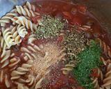 A picture of step 3 of My Italian inspired Sausage Pasta Soup.