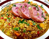 Pas rețetă Cotechino con lentiche 5 fotografie