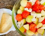 A picture of step 3 of Fruit salad "See you, Summer!".