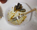 Foto del paso 9 de la receta Arroz frito con gambas y mejillones
