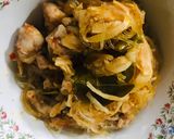 รูปขั้นตอนการทำที่ 8 ของ ห่อนึ่งไก่ใส่วุ้นเส้นกับหน่อไม้ดอง