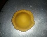 A picture of step 10 of Chandrakala mithai.