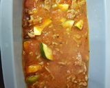A picture of step 9 of My Crisp Lasagne with soft Mozzarella Cheese on top. 😀.