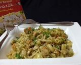 A picture of step 15 of Malai Boti Macaroni.