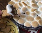 A picture of step 4 of S’mores dip.