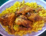 صورة لخطوة 3 من وصفة مندي الفراخ اللذيذ 😋💙