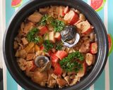 Foto del paso 3 de la receta: Arroz con sardina. Champiñones y mixtura de mariscos