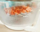 Hình bước làm 2 của món Thịt ba rọi nướng chao