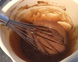 Une image de l'étape 6 de Flan d'Halloween au chocolat, poires et menthe.