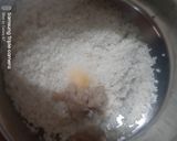 A picture of step 1 of Walnut white pulao.
