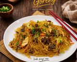 Foto langkah ke 8 dari resep Bihun Goreng Jamur Kuping.