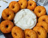 Foto langkah ke 6 dari resep Donat Ayam Crispy.