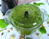 Une image de l'étape 2 de Pesto pistaches aux épinards.