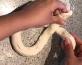 A picture of step 9 of Soft homemade buttery pretzels.