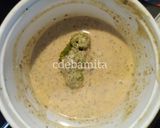 A picture of step 3 of Broccoli Tempura Fry (no onion garlic).