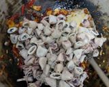 Foto langkah ke 3 dari resep Cumi masak jagung pete.