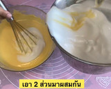 A picture of step 6 of Japanese Cheesecake 🍰.