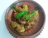 A picture of step 6 of Sindhi Chicken Karhia.