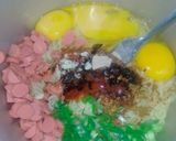 Foto langkah ke 3 dari resep Omlete Mie Kukus.