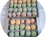 Foto langkah ke 6 dari resep Onde-onde rainbow.