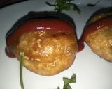 A picture of step 7 of Veg fillet buns.