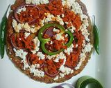 A picture of step 5 of Healthy Sprouts Pizza.