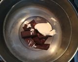 A picture of step 18 of Marbled Swiss Roll Filled with Cream and Strawberries with Chocolate.