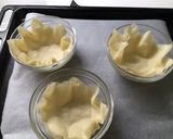 Foto del passaggio 5 della ricetta Cestino di fillo con gamberi, e crema di ricotta e avocado