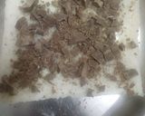 A picture of step 1 of Chocolate sandwich.