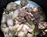 A picture of step 3 of Massaman Chicken Curry.