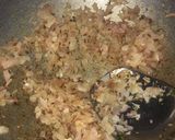 A picture of step 2 of Methi corn aloo.