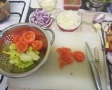 A picture of step 4 of Fussion biryani.