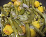 Foto del paso 6 de la receta: Salteado🧅de habichuelas🥘y arvejas🫛🧄🍠