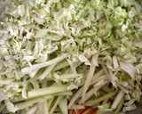 Foto del paso 1 de la receta: Fajitas de salmón marinado con verduras