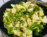 मिक्स वेज (Mix veg recipe in Hindi) रेसिपी चरण 3 फोटो