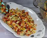 Фото кроку 5 до Салат из куриной грудки и свежими овощами.