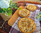 عکس مرحله 12 از دستور تارت هلو شنی مجلسی 🍑🥧