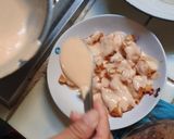 รูปขั้นตอนการทำที่ 7 ของ ไก่ทอดหัวหอมซอสโยเกิร์ต