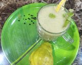 A picture of step 8 of Babugosha mint juice.