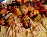 صورة لخطوة 10 من وصفة شيش طاووق مع أرز بسمتي